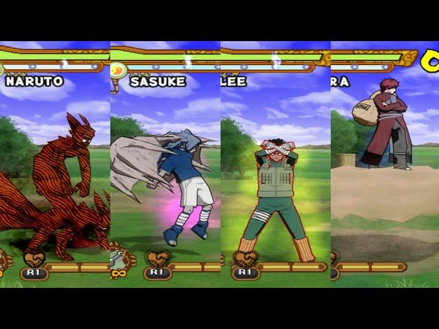 All Taunts-Naruto Shippuden: Ultimate Ninja 5 (Best Version)