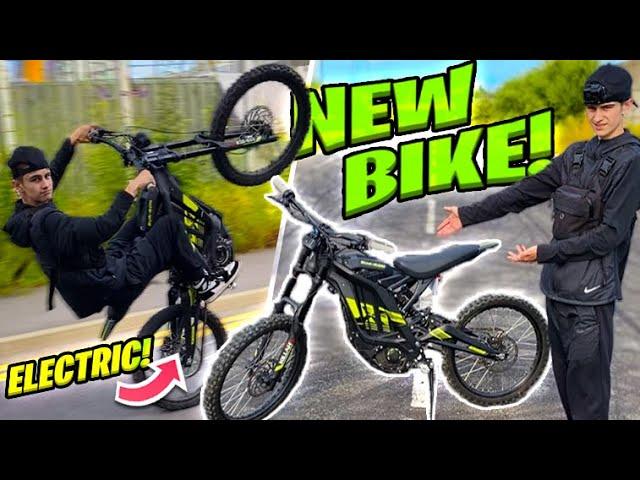 I Picked Up A NEW Fully Sized ELECTRIC Dirtbike! *POV*