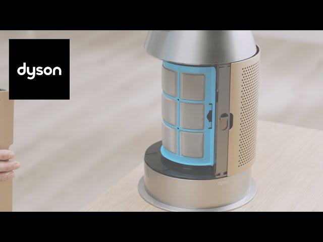 Replacing the HEPA+carbon filters on your Dyson Purifier Hot+ Cool Formaldehyde purifying fan heater