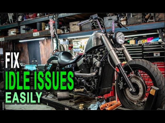 How To Fix Idle Issues - Bike wont stay in idle? EASY Diagnosis