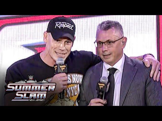 John Cena has fun teasing the WWE Universe: SummerSlam 2025 Kickoff highlights