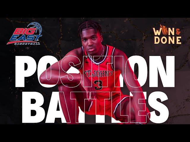 College Basketball | Big East Position Battles | St Johns Roster | UConn Roster | Xavier Roster