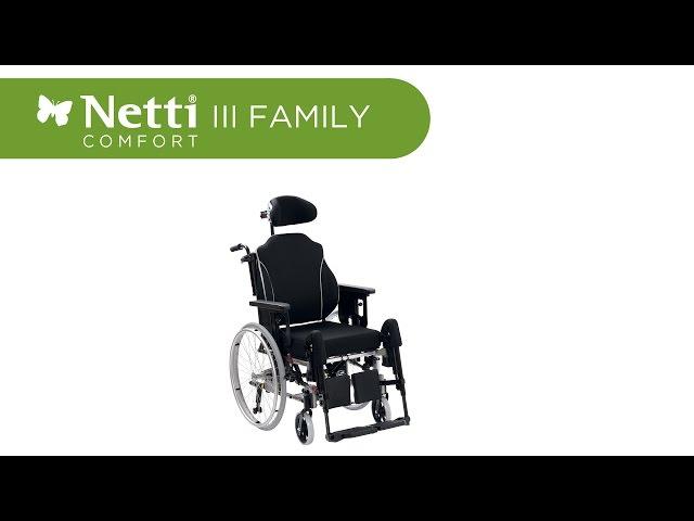 Netti III - the widest range of adjustment options