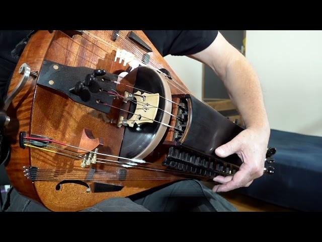 Again White Campanulas. Hurdy-Gurdy & Guitar