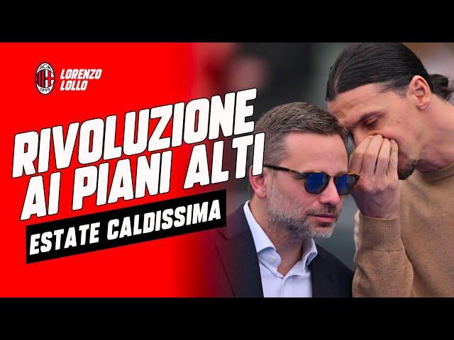 ️  RIVOLUZIONE AI PIANI ALTI, ESTATE CALDISSIMA IN DIRIGENZA #acmilan  #milannews