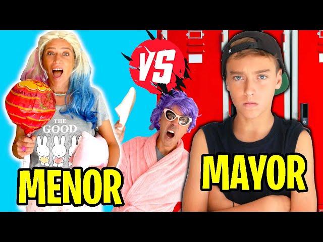 HERMANO MENOR vs HERMANO MAYOR (ft. la mama)