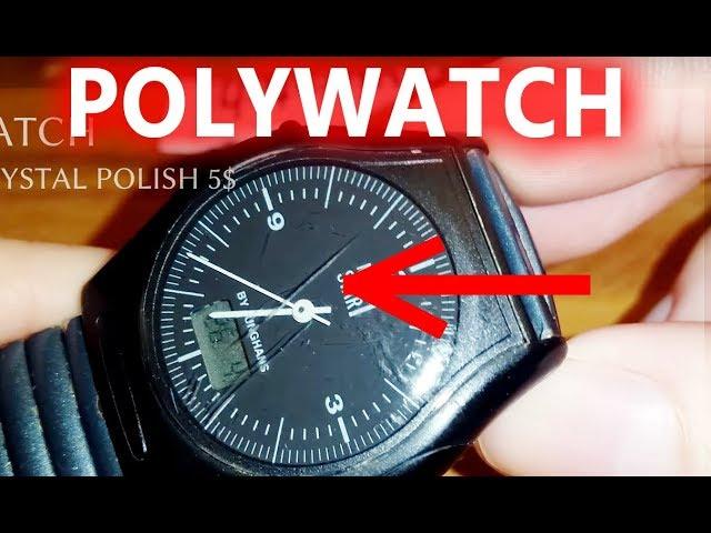 Polywatch polish tested with deep scratches (works well) 4K