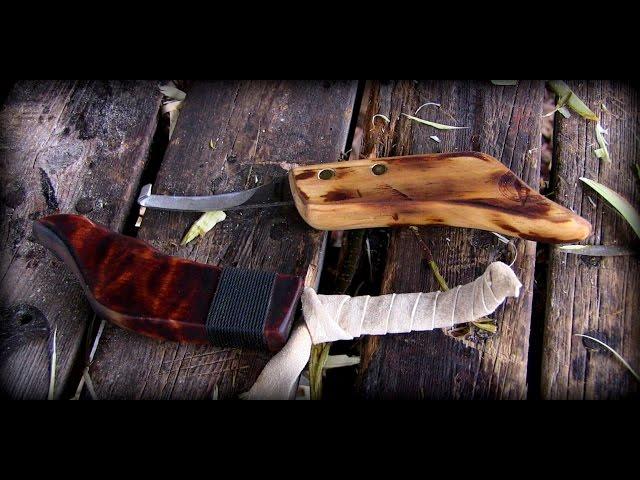 Mocotaugan and Hoof Knife Comparison