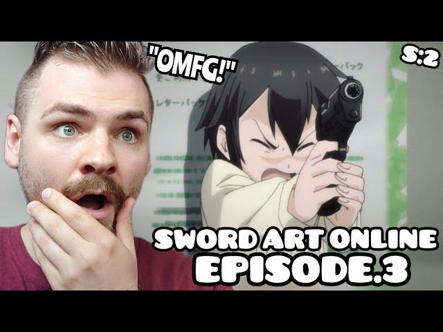 THE DARK PAST??!! | Sword Art Online | Episode 3 | SEASON 2 | New Anime Fan | REACTION!