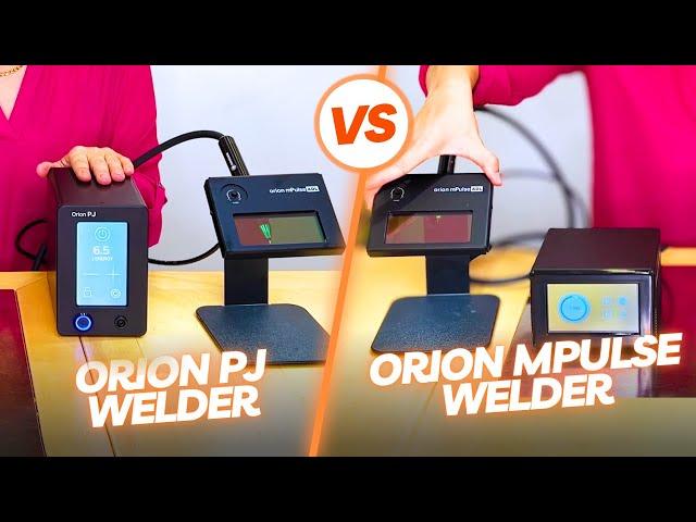 PJ vs mPulse 30 - Comparison Product Review - Orion Micro Welding and Permanent Jewelry Tutorial