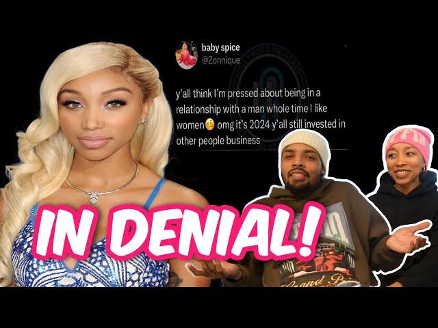 IZZY HUNTA TELLS ZONNIQUE SHE ISN'T THE ONE & IS ONLY W/ HER BCUZ OF THEIR DAUGHTER ( MY REACTION)