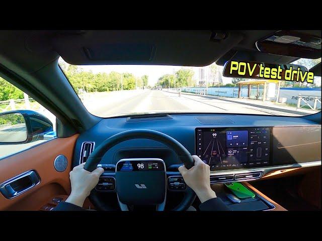 2024 Li L9 1.5 hybrid (450HP) POV test drive