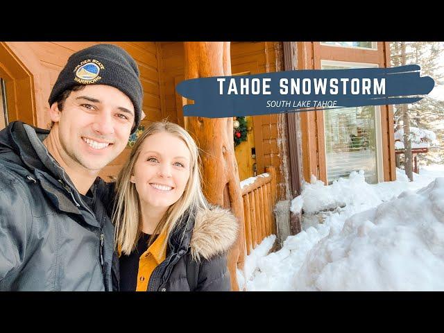 SOUTH LAKE TAHOE WITH KIDS - and a snowstorm 