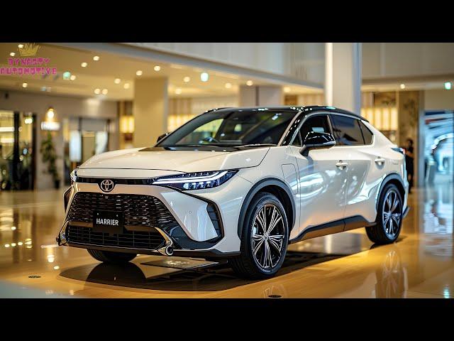 Finally Revealed! 2025 Toyota Harrier: A Closer Look at Its Sporty Contemporary Design