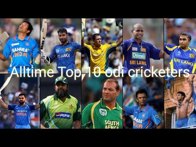 All time Top 10 ODI Batsmen