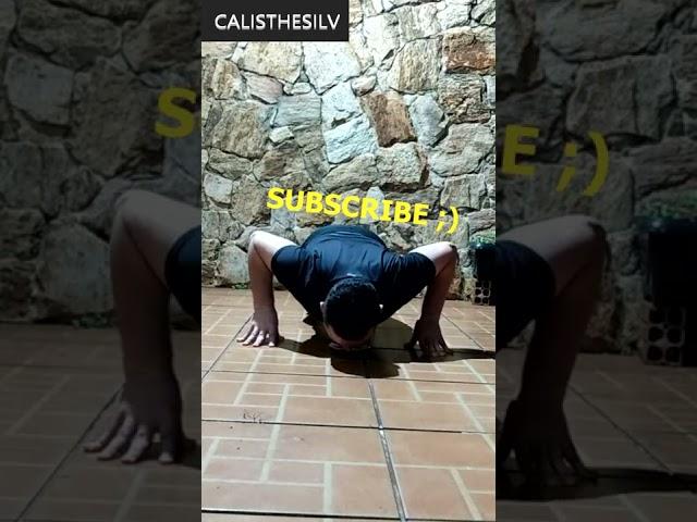 Push Ups to get stronger calisthenics workout #shorts