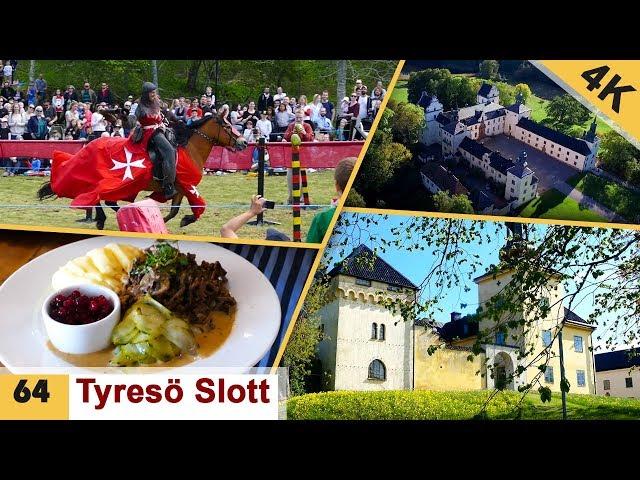 Tyreso Castle (UltraHD + + Flight Movie)