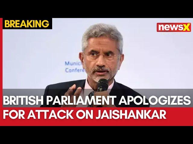 Watch: UK Representative Apologizes for Attack on Jaishankar, Lacks Clarity on Incident | NewsX