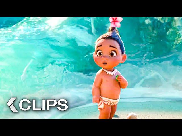 MOANA Clips - Baby Moana (2016)