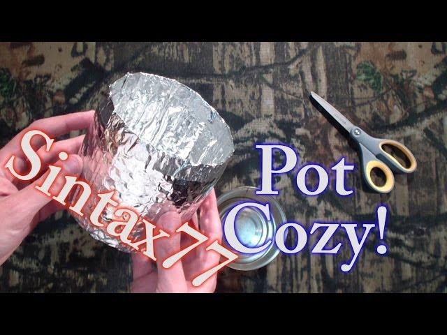 How to Make a Reflectix Pot Cozy for your Ultralight Cook Pot