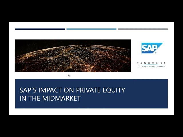 SAP’s Impact on Private Equity in the Midmarket
