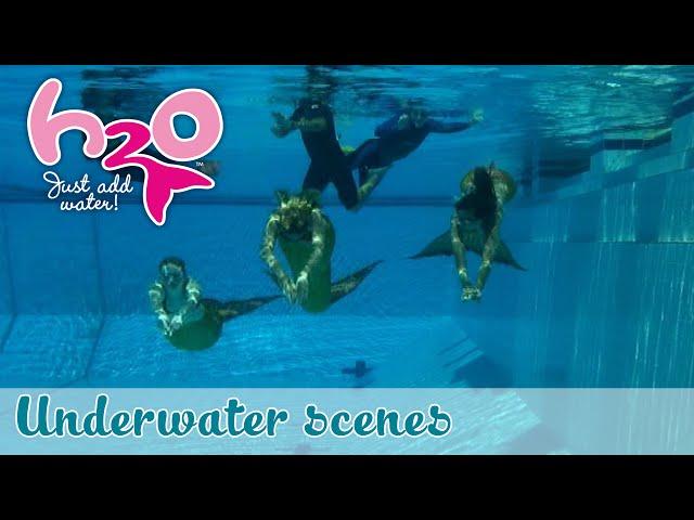 H2O: Just Add Water - Behind the scenes: Underwater scenes