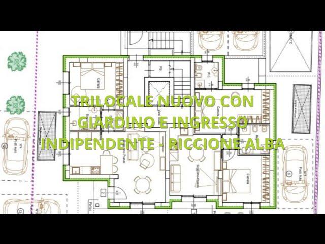 TRILOCALE NUOVO CON GIARDINO E INGRESSO INDIPENDENTE A RICCIONE | AGENZIA IMMOBILIARE ADRIACASA