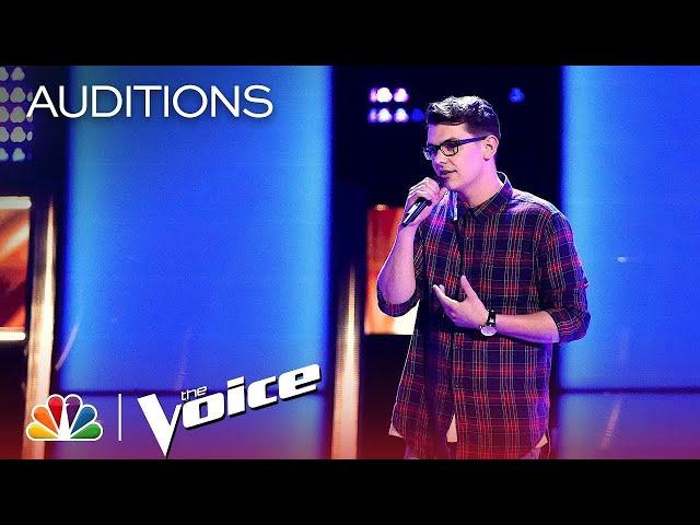 The Voice 2019 Blind Auditions - Andrew Jannakos: "Beautiful Crazy"