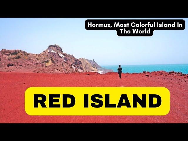 "The Colorful Red Secret of Iran!" Hormuz  Beach