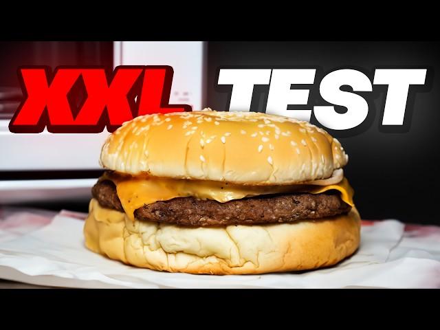 XXL Fertigburger Test Direkt aus der Mikrowelle!