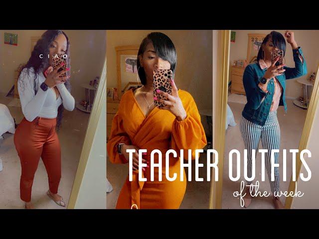 TEACHER OUTFITS OF THE WEEK | TwinTyler