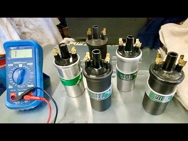 Measuring ignition coil primary resistance