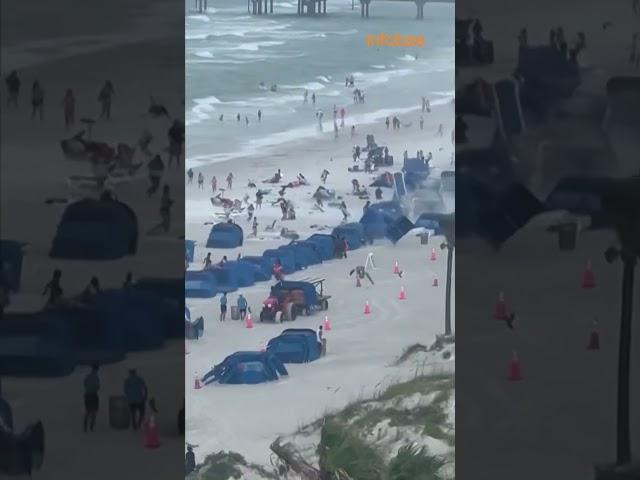 IMPRESIONANTE TROMBA MARINA EN FLORIDA