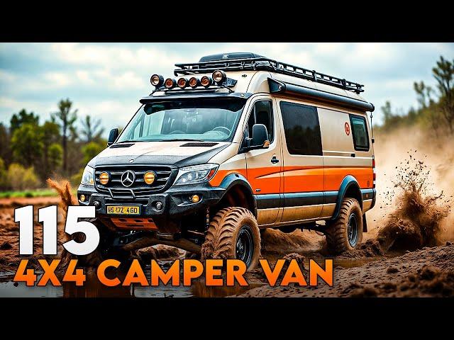 115 4x4 Camper Van for Your Offroad Adventures