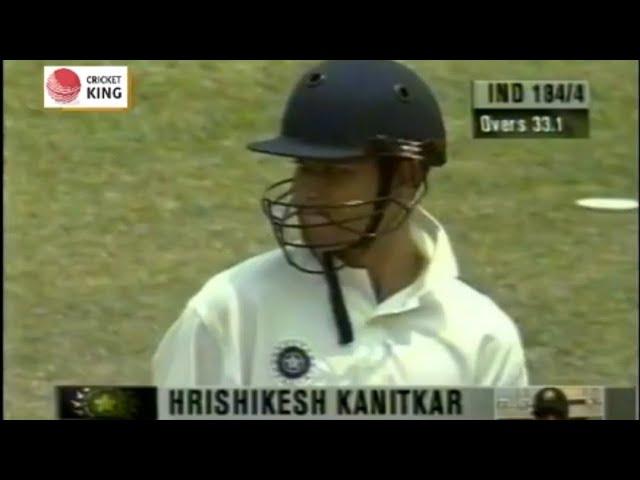 Hrishikesh Kanitkar Only International Fifty vs Australia in Kochi | Pepsi Cup Tri Series 1998