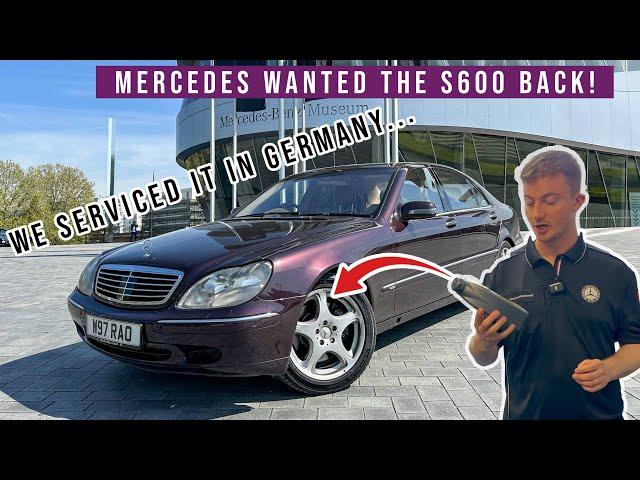 Why Did Mercedes Want My V12 S600 Back?! - Servicing The W220 