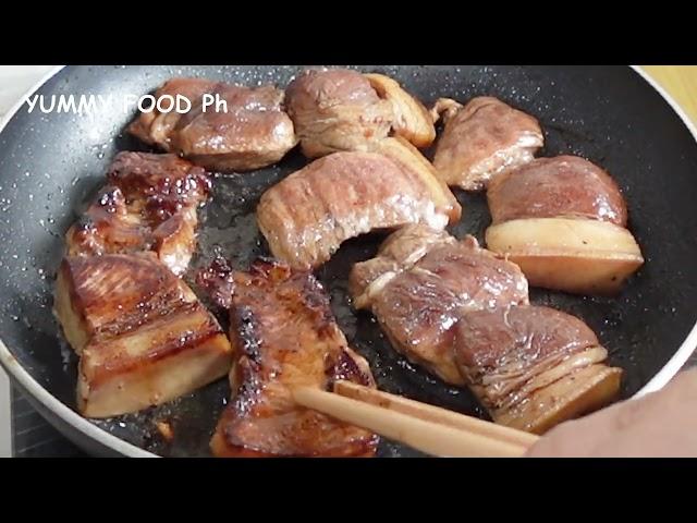 PORK ASADO NA SOBRANG SARAP! JUICY, MALAMBOT, AT RICH IN FLAVOR!