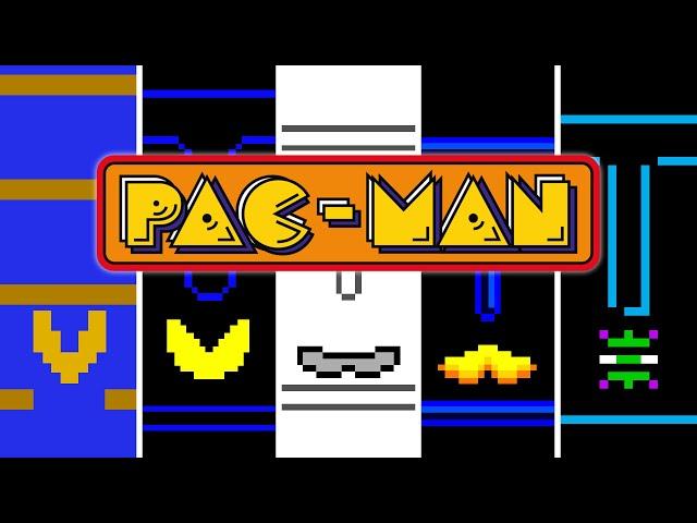 The DEATH of Pac-Man in almost all Pac-Man versions