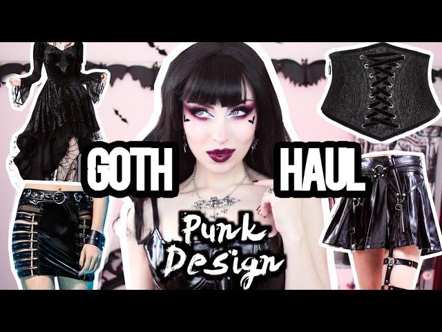  GOTH HAUL  Punkdesign.Shop Review & Try on | Punk Rave Darkinlove RNG | Vesmedinia