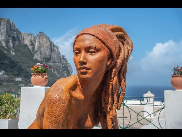 Installazione “Walking in Beauty” a Capri: video timelapse (1)