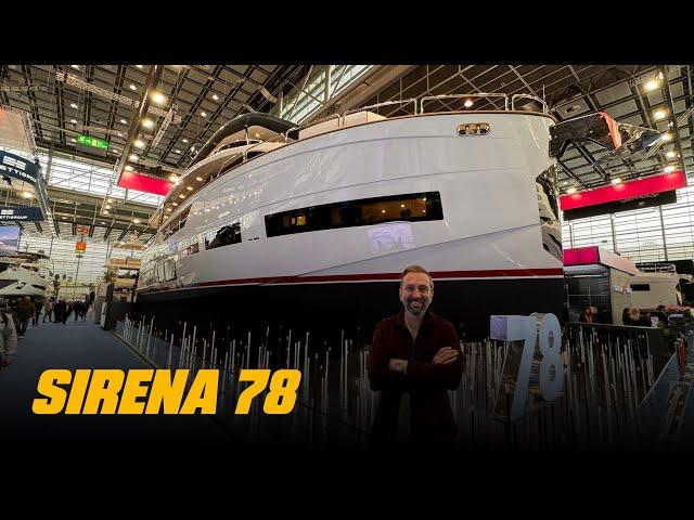 Dünyaya adından söz ettiren Türk marka SIRENA 78 walkaround #sirenayachts #bootdusseldorf