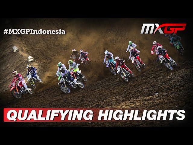 Qualifying Highlights | MXGP of Indonesia 2022 #MXGP #Motocross