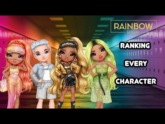 Ranking All Rainbow High Characters