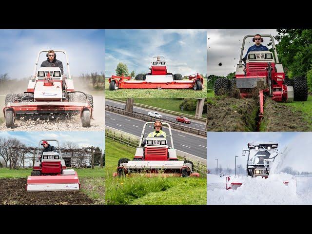 The King of Tractor Versatility - Ventrac 4500 Full Attachment Lineup