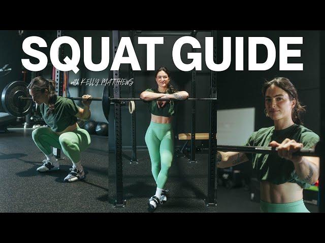 BEGINNER'S GUIDE TO BACK SQUATS