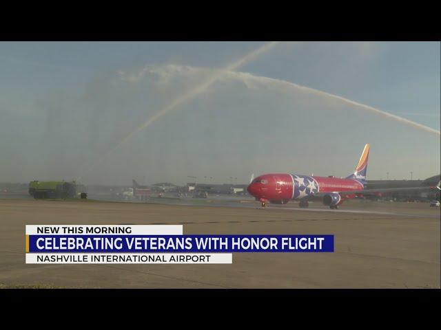 Celebrating TN veterans with honor flight