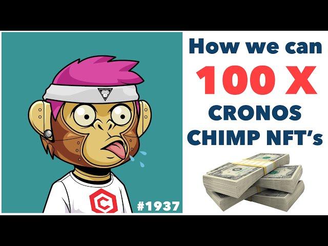 Together WE Can 100x Cronos Chimp Club NFT’s  #delistyourchimp