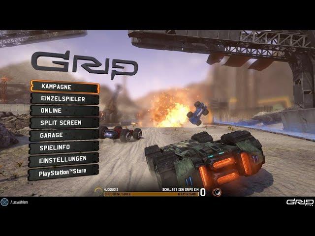 Grip: Combat Racing Gameplay (Playstation 4)