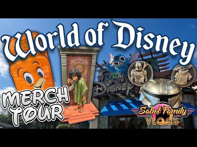 WORLD OF DISNEY NEW MERCHANDISE SHOPPING TOUR | Disney Springs August 2024 ~ Walt Disney World!