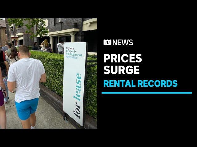 Rental prices across capital cities continue to surge | ABC News